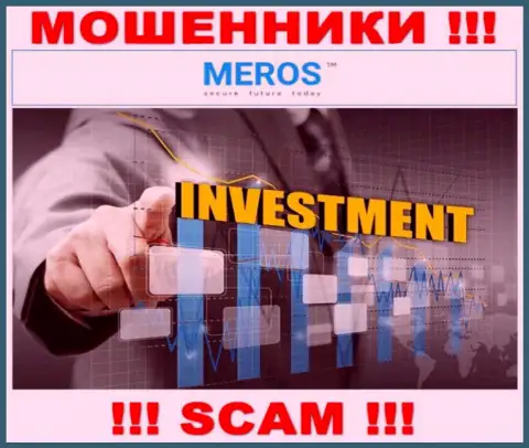 MerosTM Com жульничают, оказывая противозаконные услуги в области Инвестиции