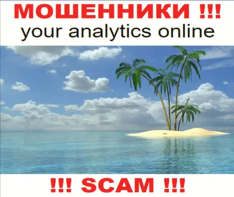 Your Analytics скрывают юридический адрес регистрации, где зарегистрирована компания - это однозначно internet мошенники !!!