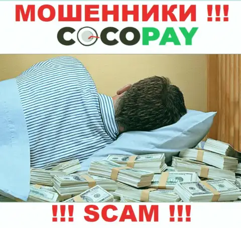 Вы не вернете финансовые средства, перечисленные в Coco-Pay Com - это internet мошенники !!! У них нет регулятора