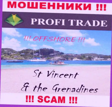 Зарегистрирована компания Profi-Trade Ru в оффшоре на территории - Сент-Винсент и Гренадины, АФЕРИСТЫ !!!