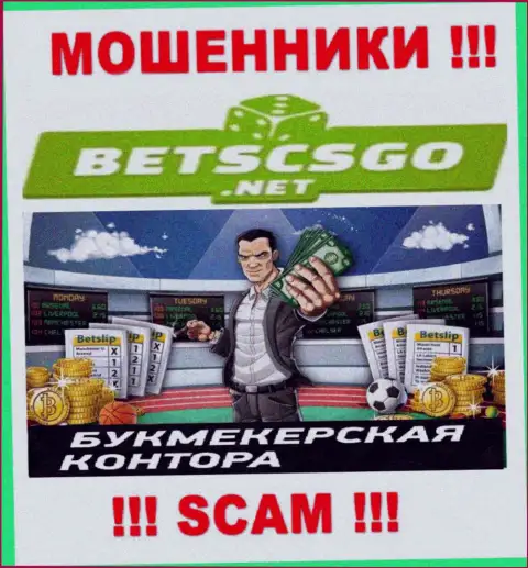 Букмекер - в указанной области орудуют циничные интернет-мошенники BetsCSGO