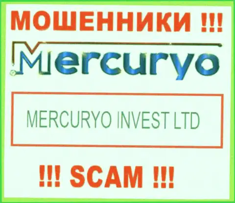 Юридическое лицо Меркурио Ко Ком - это Меркурио Инвест Лтд, именно такую инфу предоставили аферисты на своем веб-сервисе