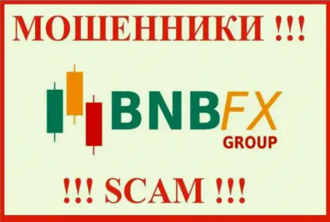 Логотип ОБМАНЩИКА BNB-FX Com