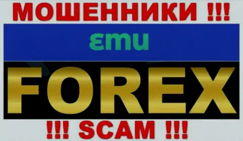 Будьте крайне бдительны, направление работы EMU, Forex - это обман !