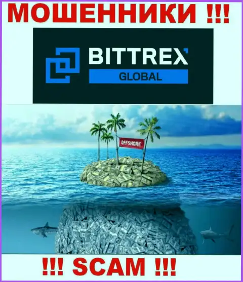 Бермудские острова - здесь, в оффшоре, зарегистрированы мошенники Global Bittrex Com