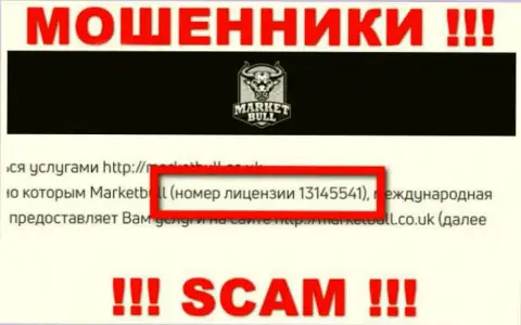 Market Bull успешно прикарманивают финансовые активы и лицензия на их веб-портале им не препятствие - это ВОРЫ !!!