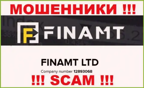 Finamt Com - это ВОРЮГИ, принадлежат они Finamt LTD