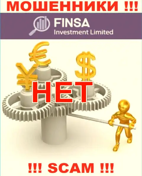 У компании FinsaInvestmentLimited нет регулятора, значит ее противозаконные комбинации некому пресекать