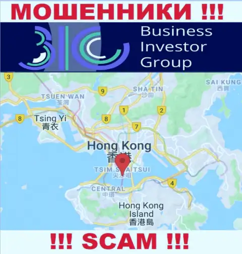 Офшорное место регистрации BusinessInvestorGroup - на территории Hong Kong