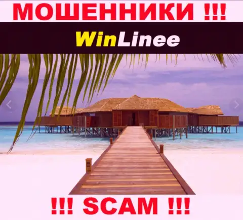 Не попадитесь в ловушку internet-мошенников WinLinee Com - скрыли инфу об юридическом адресе регистрации
