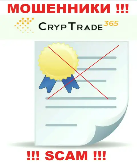 С Cryp Trade365 нельзя совместно работать, они даже без лицензии, успешно сливают вложения у клиентов