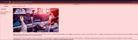 Сжатый материал о деятельности Форекс брокерской организации Киехо на интернет-сервисе yasdomom ru