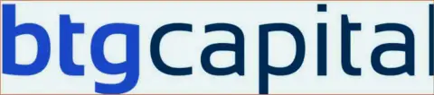 Официальный логотип мирового масштаба брокерской организации BTG Capital