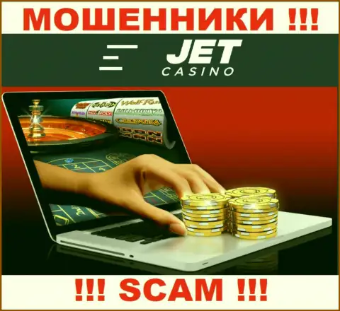 Jet Casino разводят неопытных клиентов, работая в области Онлайн-казино