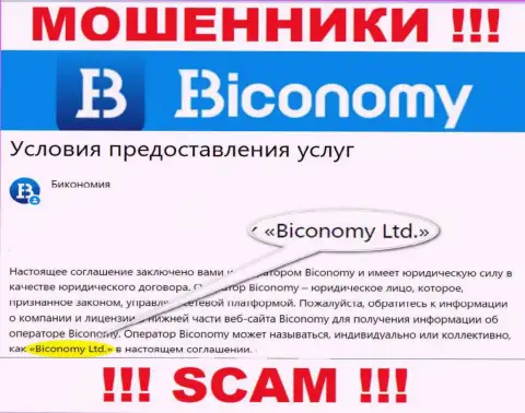 Юридическое лицо, которое владеет internet-мошенниками Бикономи Ком это Biconomy Ltd