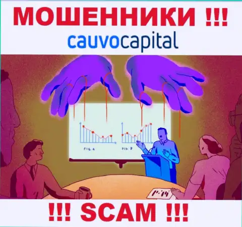 Очень опасно соглашаться иметь дело с интернет-аферистами КаувоКапитал Ком, сливают средства