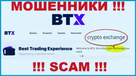 Крипто торговля - это тип деятельности преступно действующей организации BTX Pro