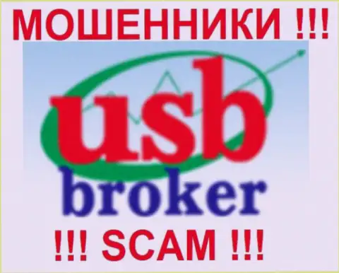 Лого мошеннической ФОРЕКС организации USBBroker